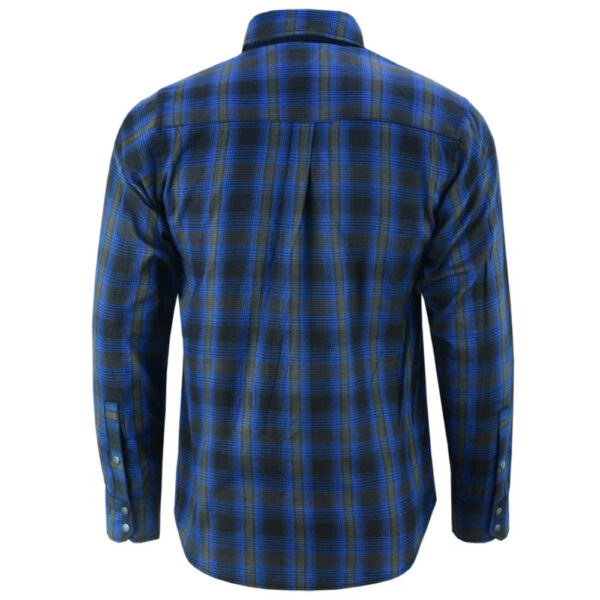 RC4681 Flannel Shirt - Daze Blue and Black - Image 4