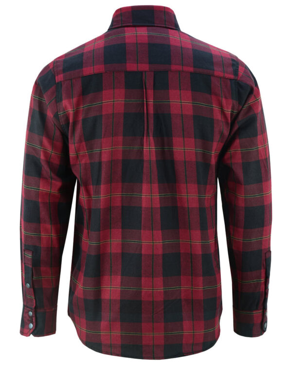 RC4682 Flannel Shirt - Red and Black - Image 4