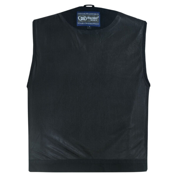 RM981BK Concealed Snaps, Denim Material, Hidden Zipper, w/o Collar - Image 7