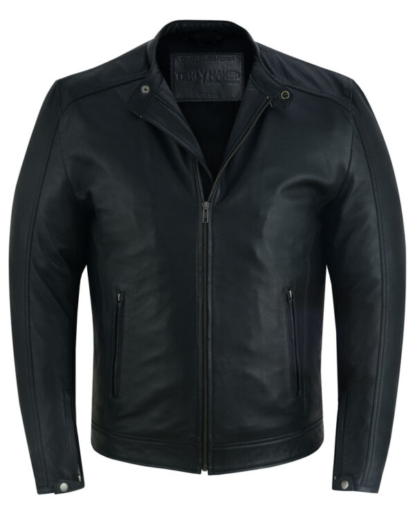 Classic Joe Men's Fashion Leather Jacket - Image 3