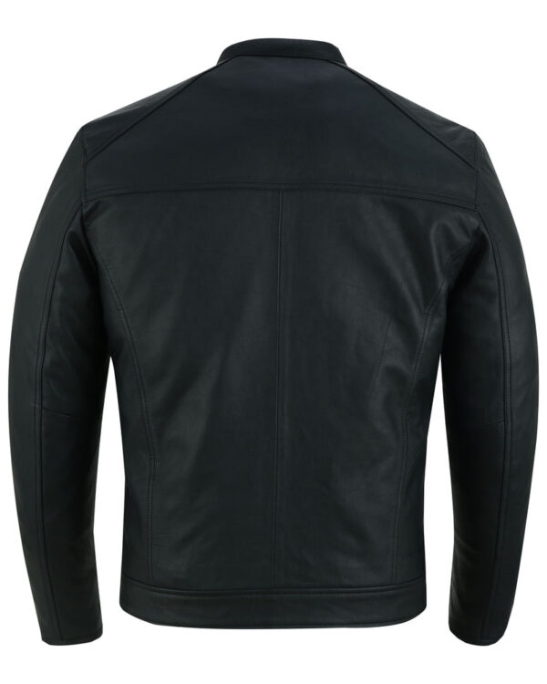 Classic Joe Men's Fashion Leather Jacket - Image 7