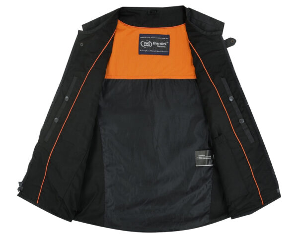 RC112BK Men's Textile Updated SWAT Team Style Vest - Image 6