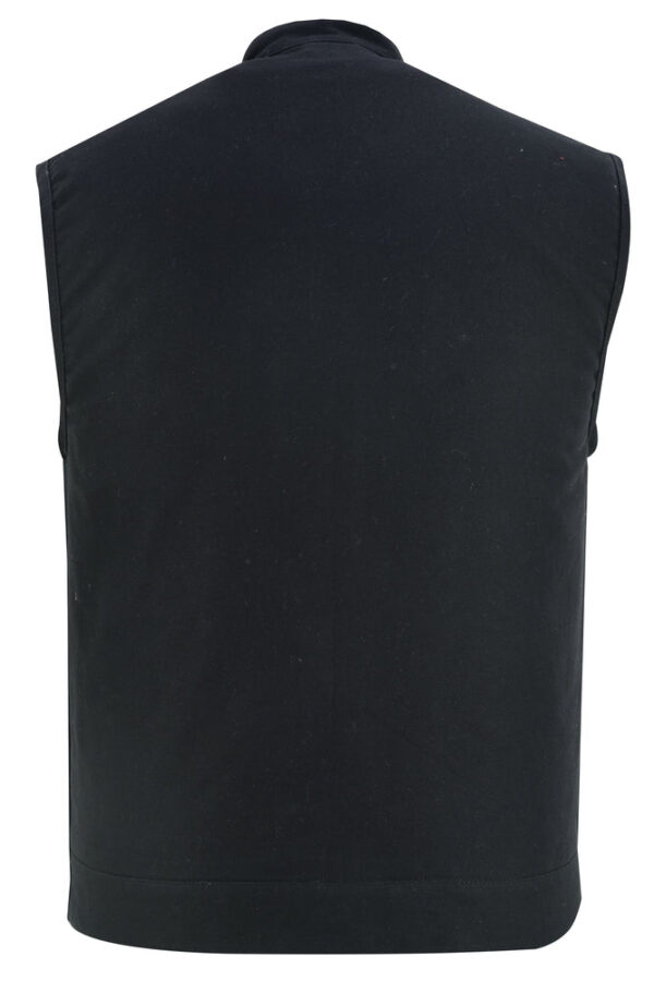 RC909 Men's Modern Utility Style Canvas Vest - Image 6