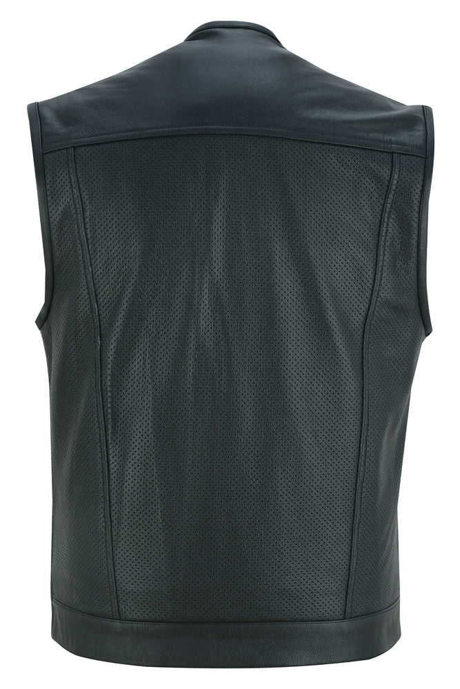 SOA RC183 Men's Premium Perforated Single Back Panel Concealment Vest W/O - Image 6