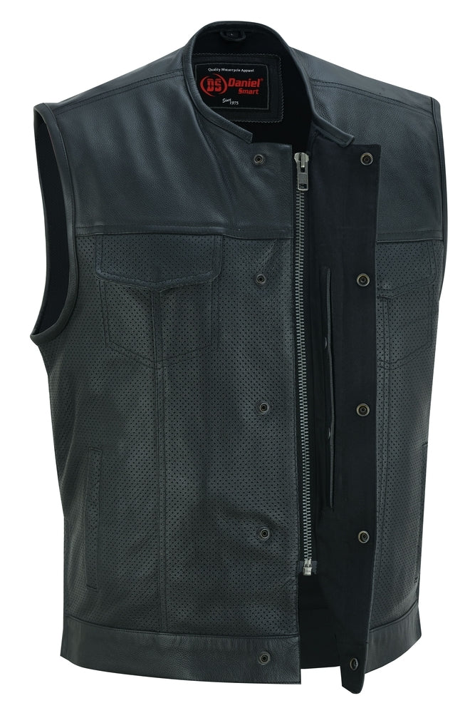 SOA RC183 Men's Premium Perforated Single Back Panel Concealment Vest W/O - Image 7