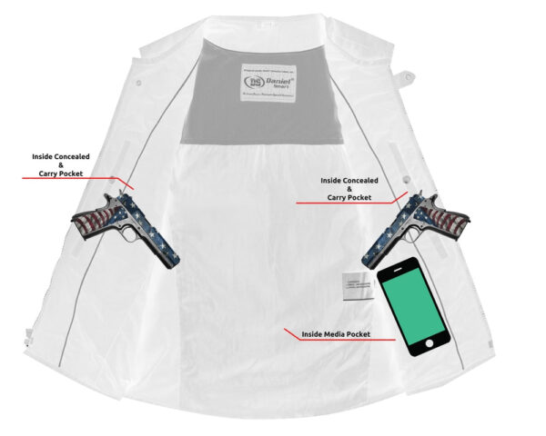 RC112BK Men's Textile Updated SWAT Team Style Vest - Image 8