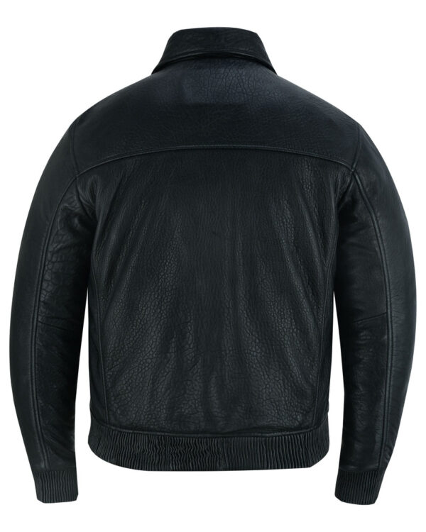 Traveler Men's Fashion Leather Jacket - Image 7