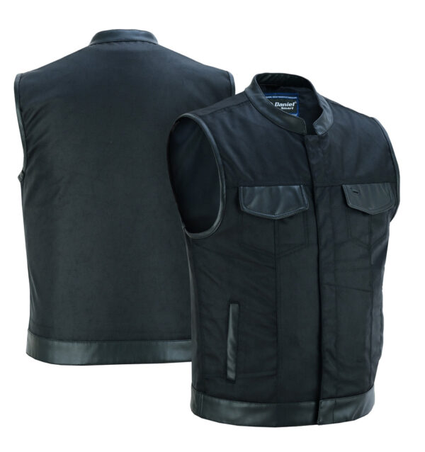 RC689 Concealed Snap Closure, Textile Material, Scoop Collar & Hidden - Image 7