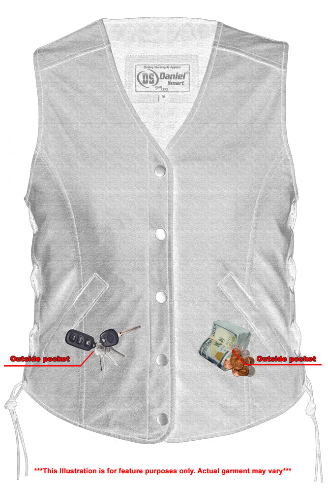 RC211 Women's Light Weight Open Neck Vest - Image 6