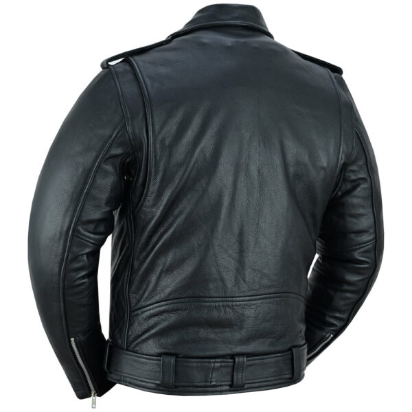 RC732 Men's Premium Classic Plain Side Police Style Jacket - Image 7