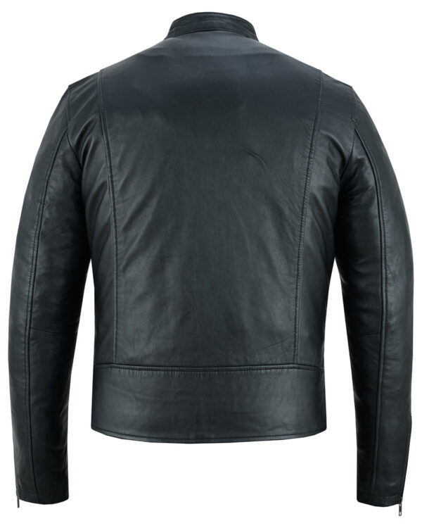 Wanton Men's Fashion Leather Jacket - Image 9