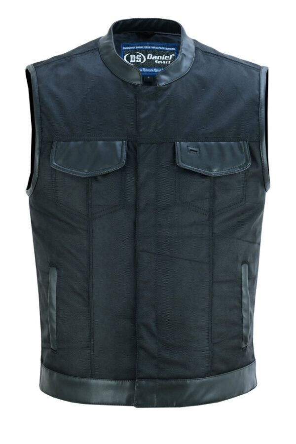 RC689 Concealed Snap Closure, Textile Material, Scoop Collar & Hidden - Image 8