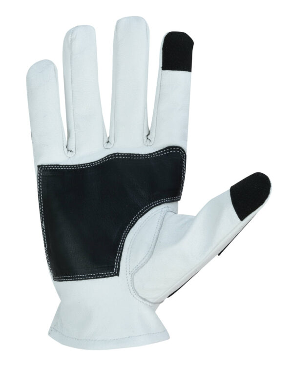 Glove Grace White and Black Skeleton Hand Riding Glove (BluWater) - Image 6