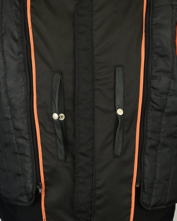RC779 Men's Vented M/C Jacket w/ Plain Sides - Image 4
