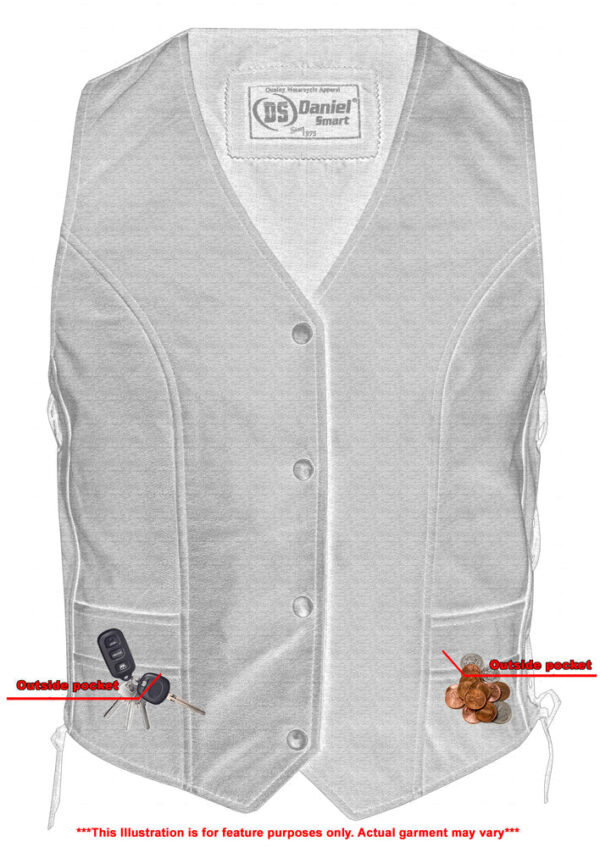 RC271 Women's Stylish Full Cut Vest - Image 4
