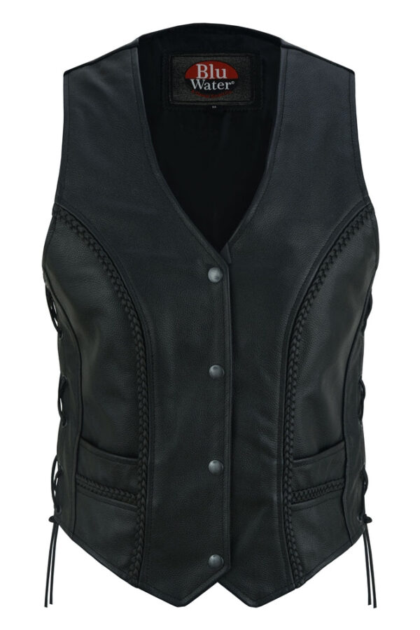 RC272 Women's Premium Braided Vest - Image 3