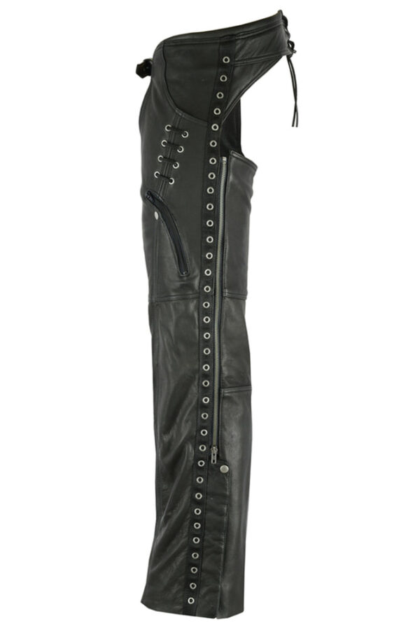 RC485 Women's Stylish Lightweight Hip Set Chaps - Image 3