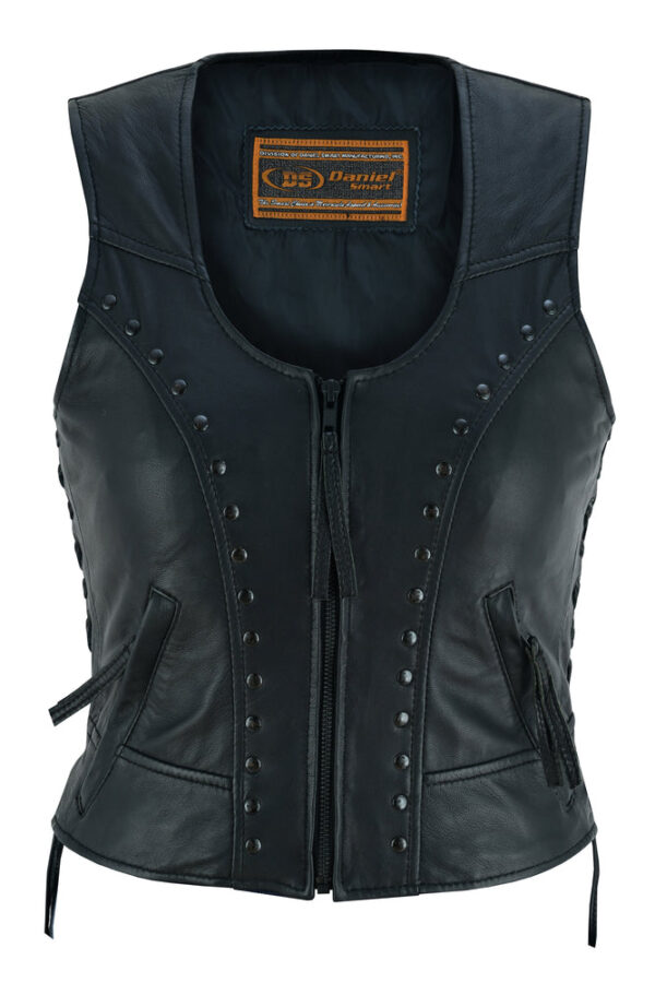 RC241 Women's Lightweight Vest with Rivets Detailing - Image 3