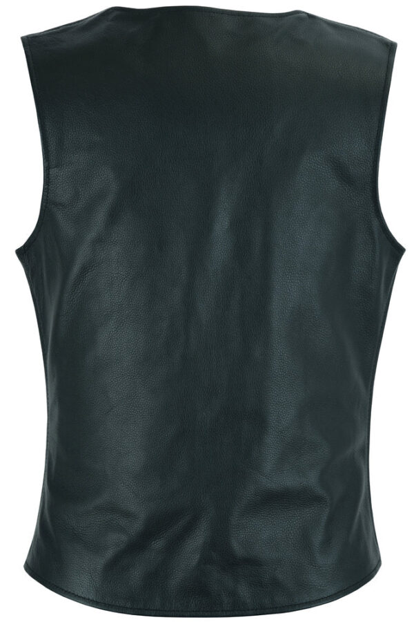 RC204 Women's Stylish Longer Body ¾ Vest - Plain Sides - Image 3