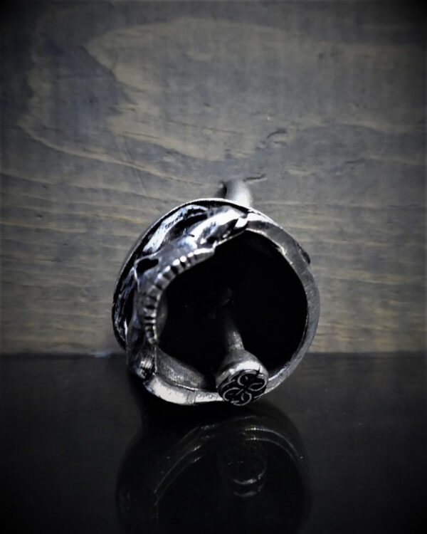 BB-21 Viking Helmet Skull Bell - Image 3