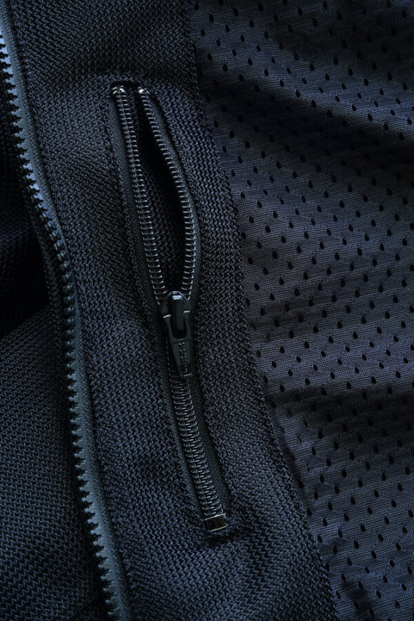 RC827 Women's Mesh 3-in-1 Riding Jacket (Black/Orange) - Image 7