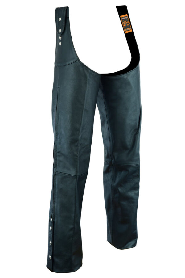 RC424 Unisex Adjustable Side Snap Beltless Chap - Image 3