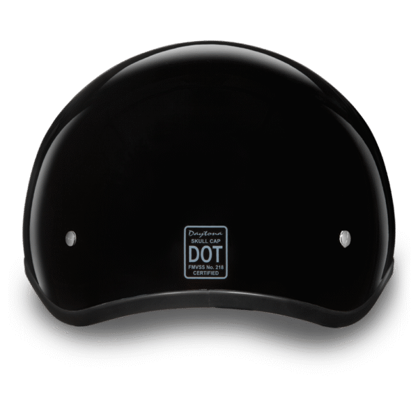 D6-BWH D.O.T. DAYTONA SKULL CAP - W/ BARBED WIRE HEART - Image 4
