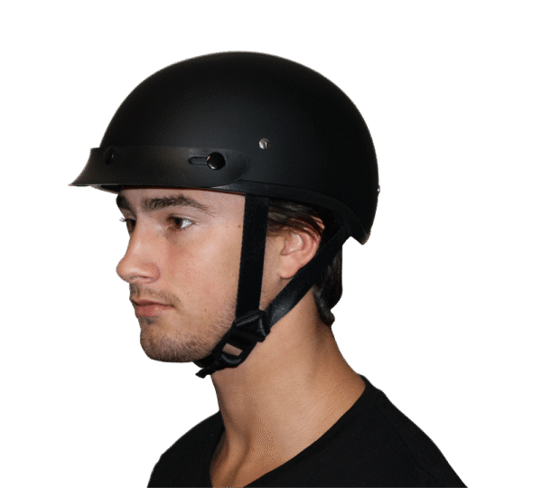 D6-B D.O.T. DAYTONA SKULL CAP - W/ BUTTERFLY - Image 7