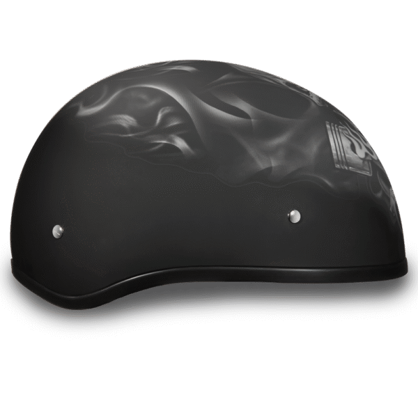 D6-PS D.O.T. DAYTONA SKULL CAP - W/ PISTONS SKULL - Image 4