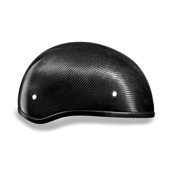 D2-GNS D.O.T. DAYTONA SKULL CAP W/O VISOR- GREY CARBON FIBER - Image 4