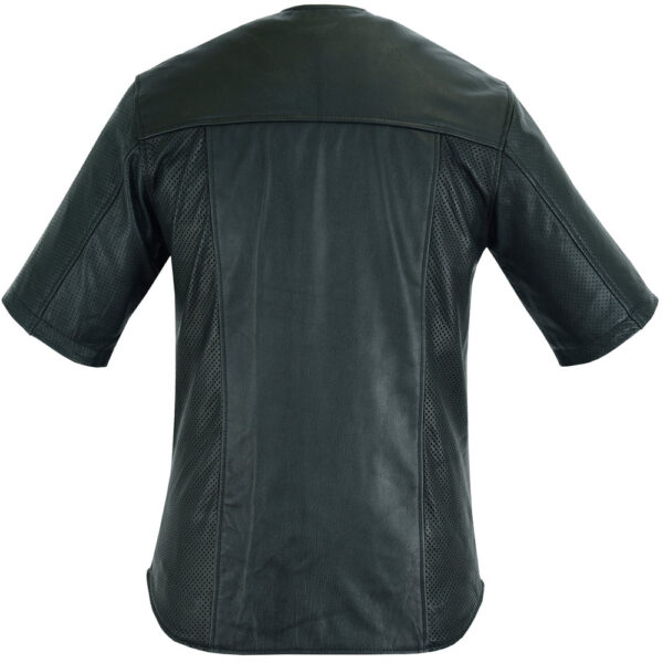 RC775 Leather Baseball Motorcycle Shirt - Image 3
