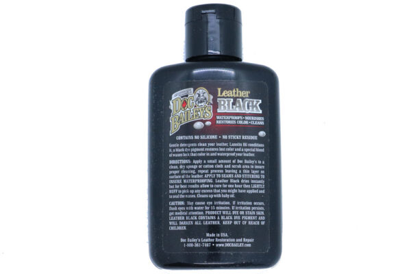 DBailey Doc Bailey's Leather Black Redye and Waterproof - Image 3