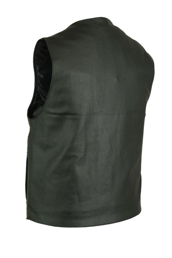 RC141 Men's Single Back Panel Concealed Carry Vest (Buffalo Nickel Sn - Image 5