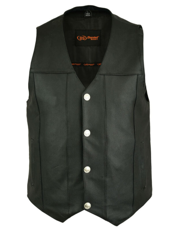 RC141 Men's Single Back Panel Concealed Carry Vest (Buffalo Nickel Sn - Image 3