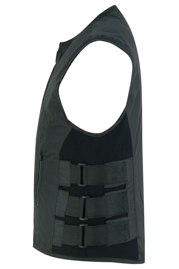 RC112BK Men's Textile Updated SWAT Team Style Vest - Image 4