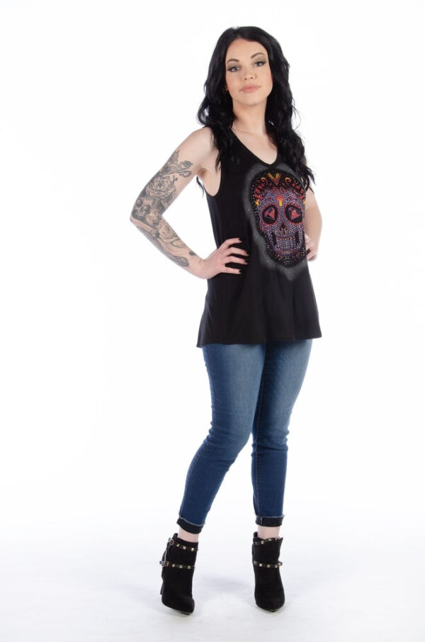 7551 Calavera Lace Back - Image 4