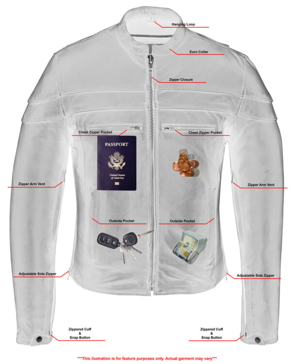 RC701 Men's Sporty Scooter Jacket - Image 8