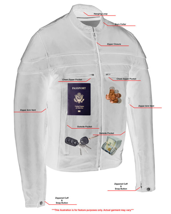 RC701 Men's Sporty Scooter Jacket - Image 9