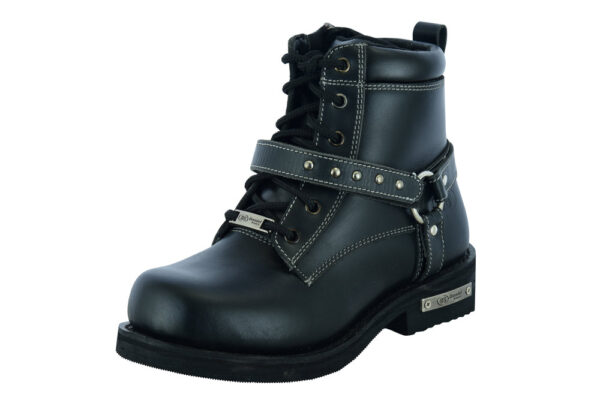 RC9766 Women's Boots with Side Zipper and Single Strap - Image 6