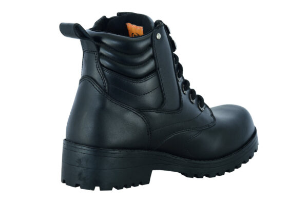 RC9768 Women's Side Zipper Plain Toe Boots - Image 4