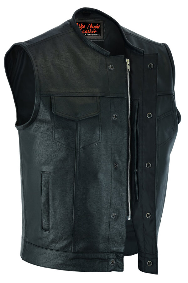 AM9193 Concealed Snap Closure, Without Collar & Hidden Zipper - Image 5