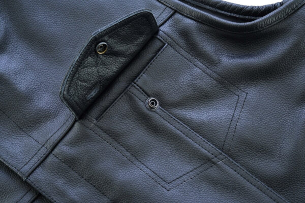AM9193 Concealed Snap Closure, Without Collar & Hidden Zipper - Image 8