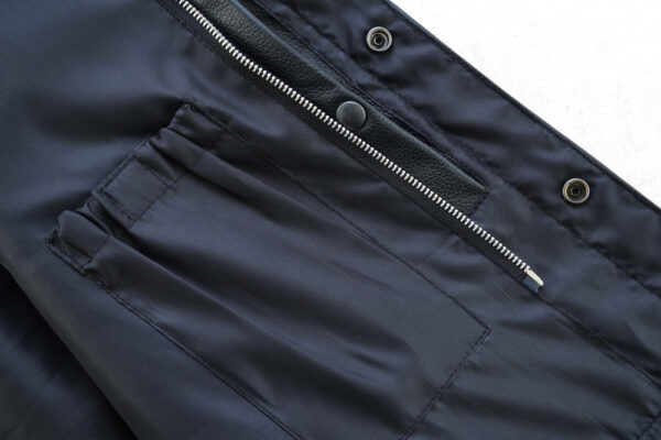 AM9193 Concealed Snap Closure, Without Collar & Hidden Zipper - Image 9