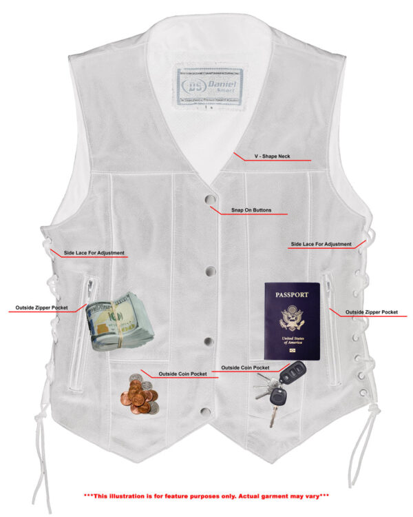 RC201  Women's 6 Pocket Utility Vest - Image 5