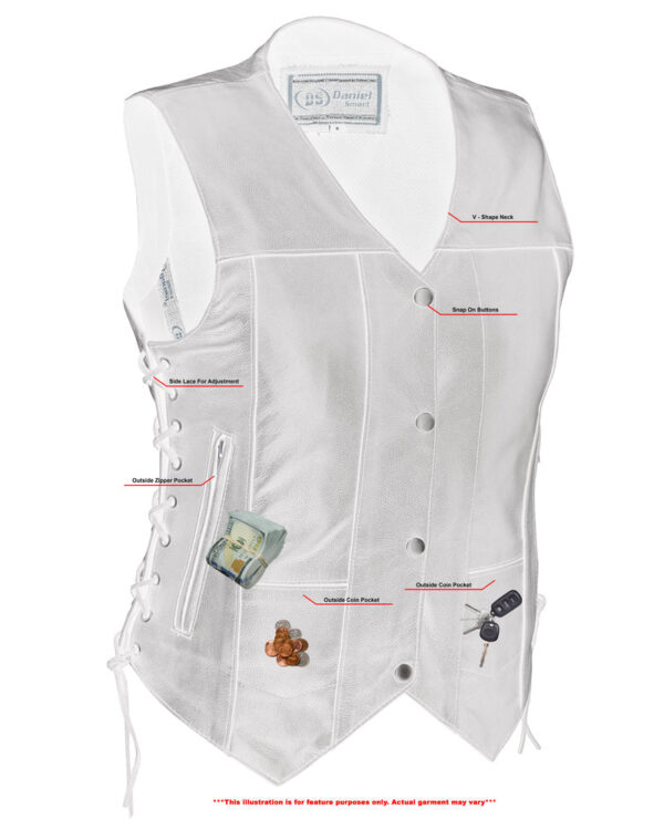 RC201  Women's 6 Pocket Utility Vest - Image 6