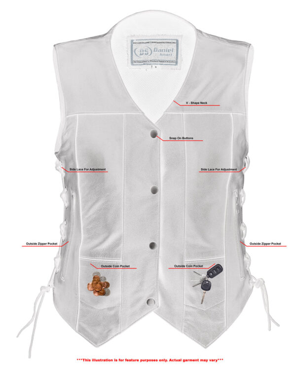 RC201  Women's 6 Pocket Utility Vest - Image 7