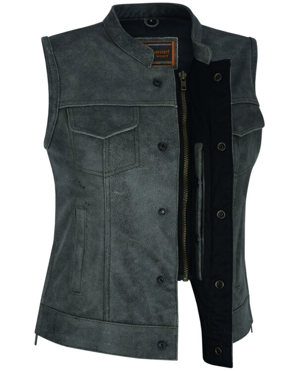 RC229  Women's Premium Single Back Panel Concealment Vest - GRAY - Image 9