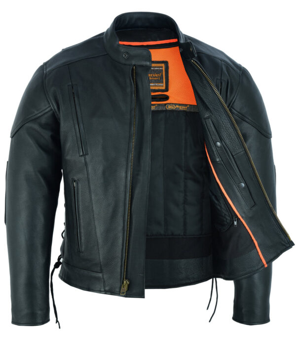 RC777 Men's Vented M/C Jacket Side Laces - Image 6