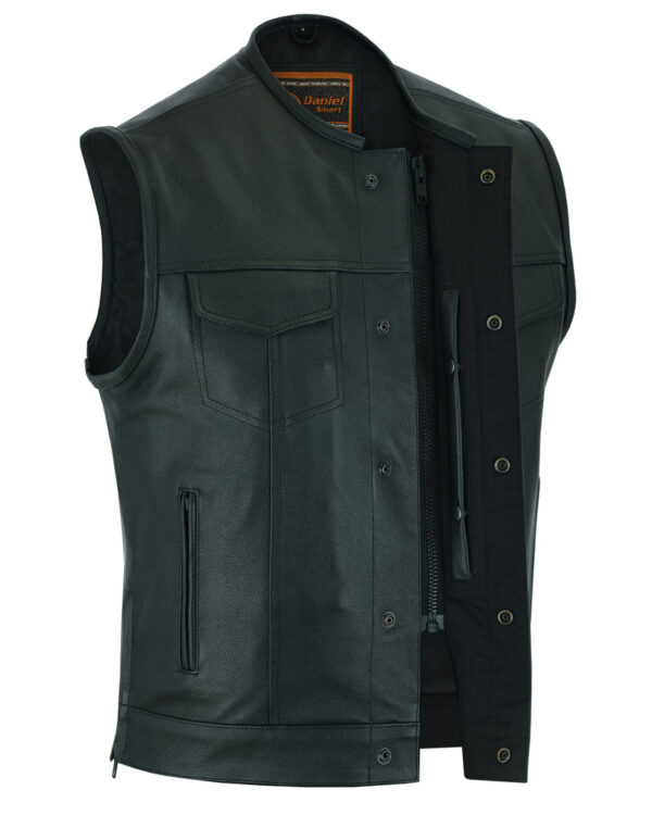 RC177 Upgraded Style Gun Pockets, Hidden #10" Black Metal Zipper, Side Zippers - Image 6