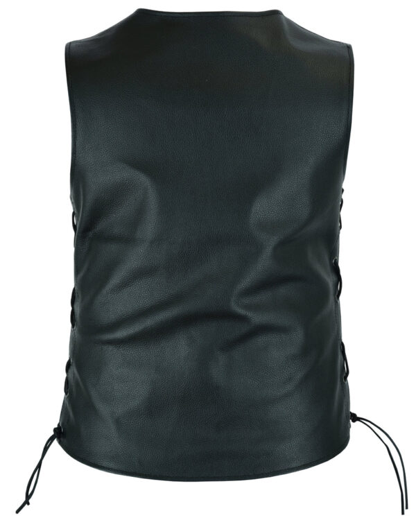 RC206 Women's Stylish Longer Body 3/4 Vest - Side Laces - Image 6